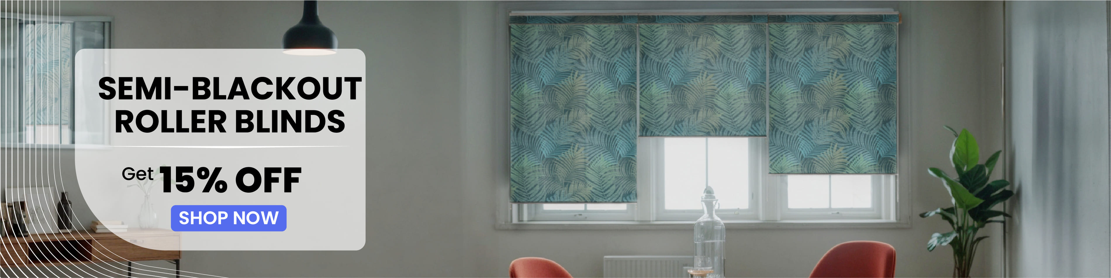 Semi-Blackout Roller Blinds Semi-Blackout Roller Blinds