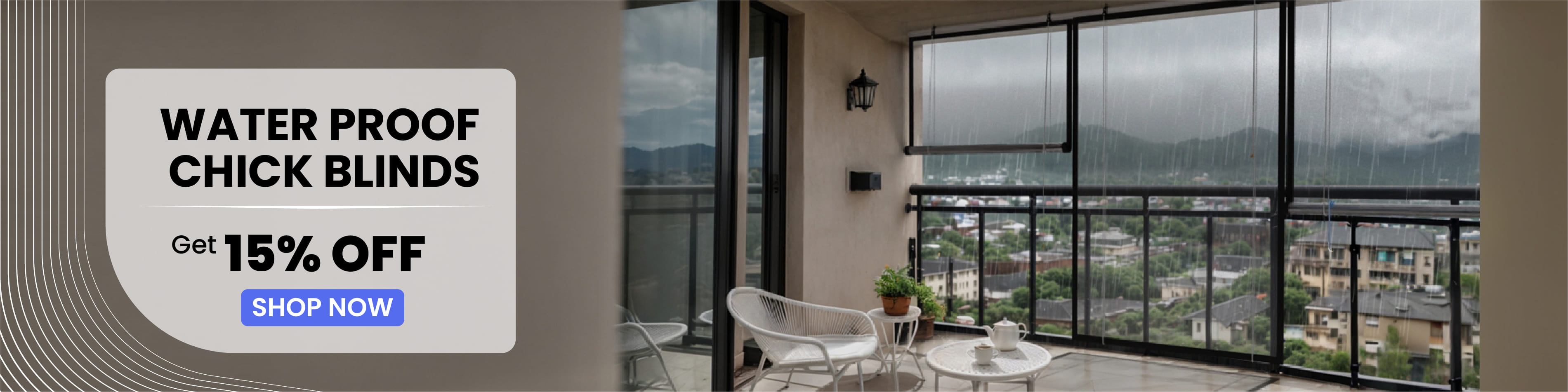 Waterproof Chick Blinds Waterproof Chick Blinds