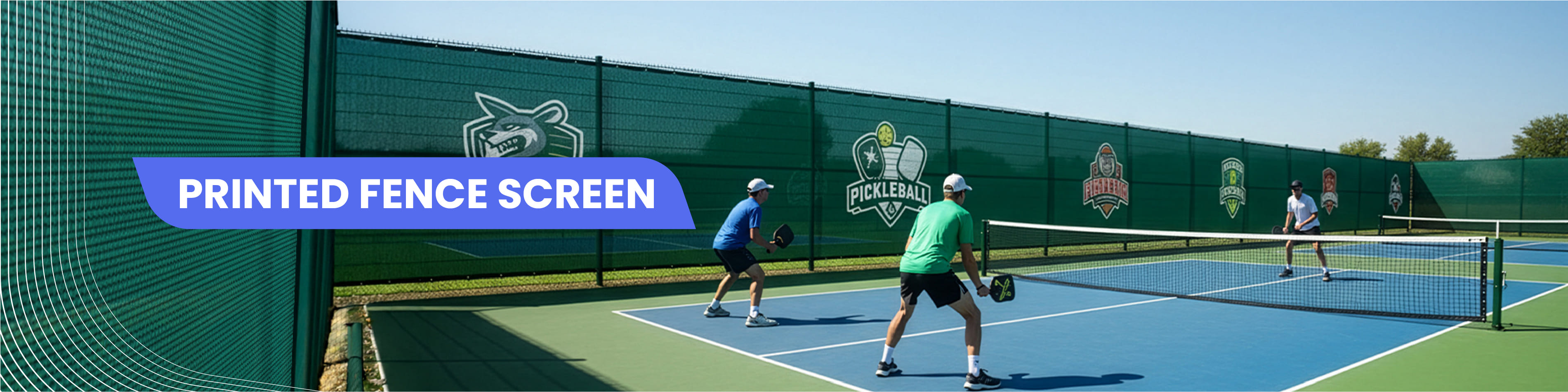 Printed Fence Screens