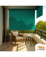 98% Sun Block Outdoor Roller Blind (HDPE)