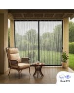 Waterproof Clear Outdoor Eyelet Curtain (PVC)