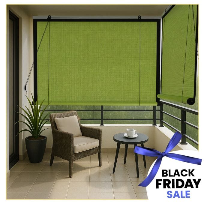 Waterproof Outdoor Chick Blind (Coated HDPE)