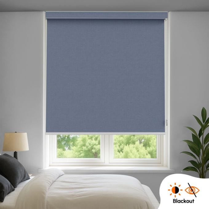 Blackout Texture Indoor Roller Blind (Texture Polyester) 