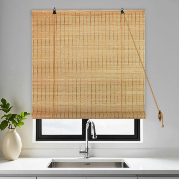 Natural Bamboo Indoor Roller Blind 