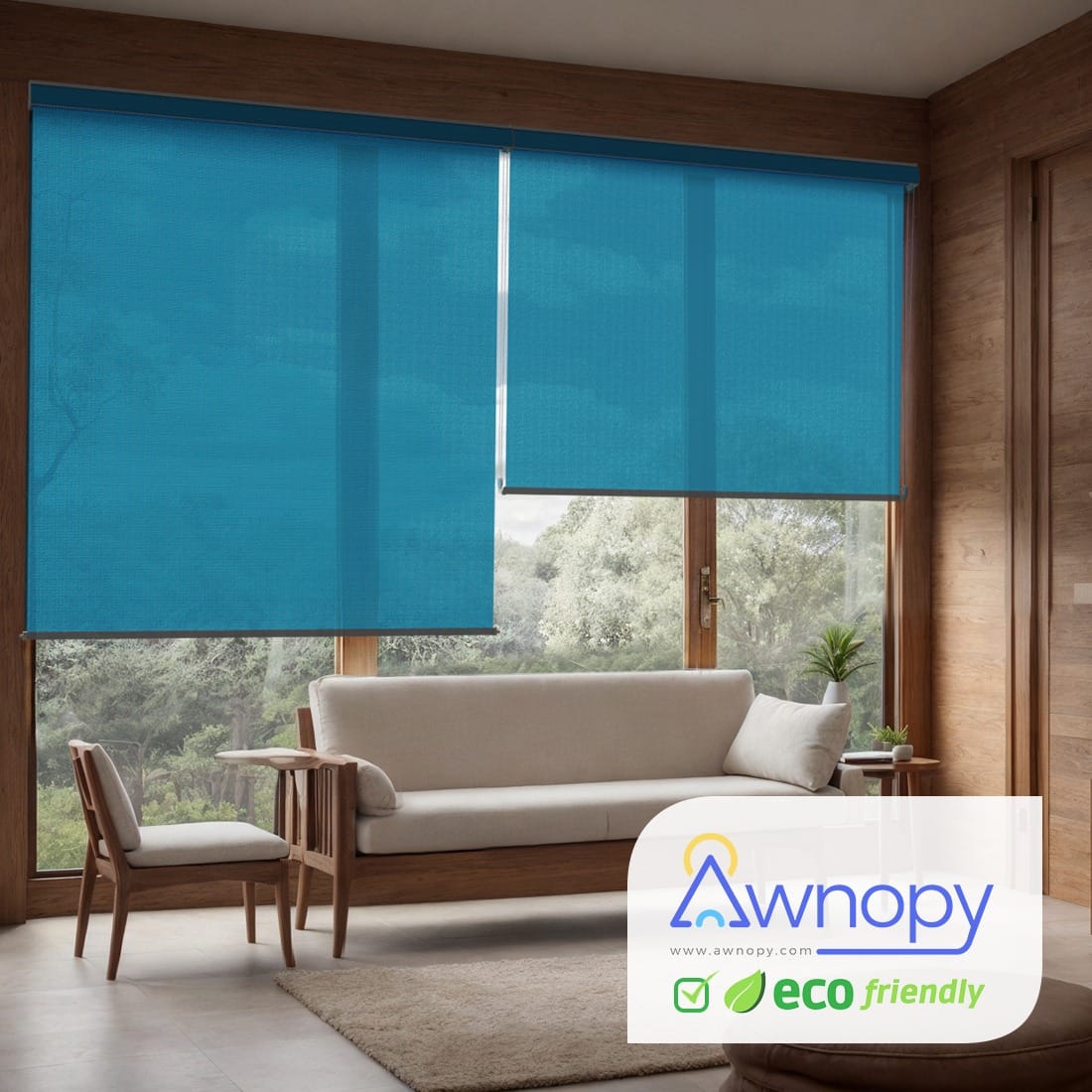 Eco-Friendly Living with Awnopy Blinds